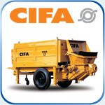 Стационарные бетононасосы CIFA